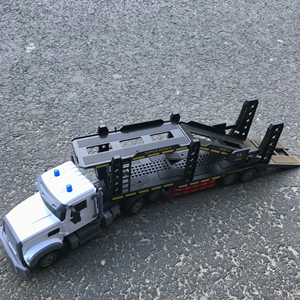 ماشین کنترلی تریلی خودرو بر بزرگ Remote Control TRANSPORT TRUCK مقیاس 1:24_اسباب بازی